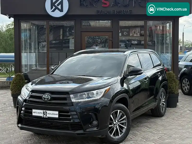 Toyota Highlander 2018, фото з оголошення 1 з 20, VIN 5TDJZRFH8JS837119