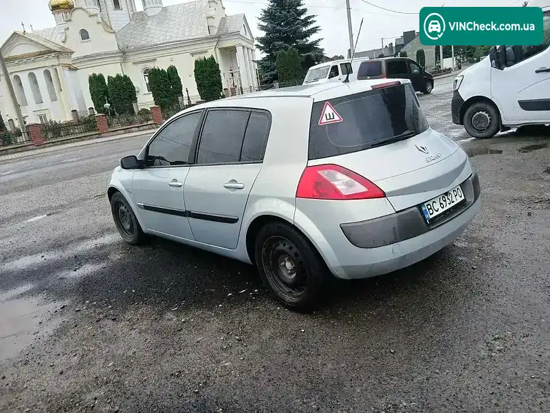 Renault Megane 2004, фото з оголошення 2 з 20, VIN VF1BM0J0H31583449