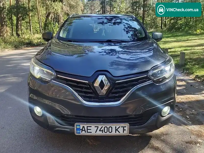 Renault Kadjar 2015, фото з оголошення 2 з 20, VIN VF1RFE00X53524523