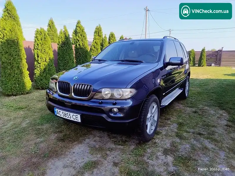 BMW X5 2005, фото з оголошення 1 з 20, VIN WBAFB71010LX33410