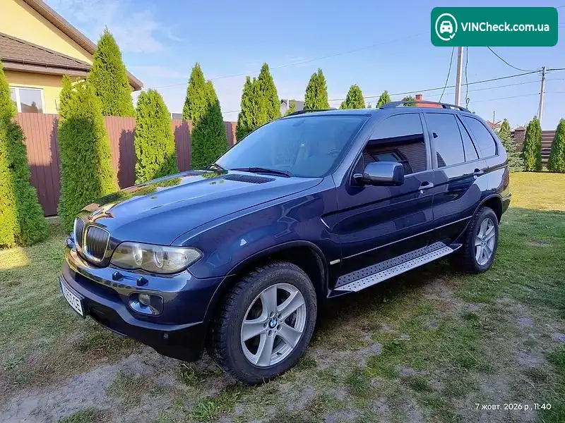 BMW X5 2005, фото з оголошення 2 з 20, VIN WBAFB71010LX33410