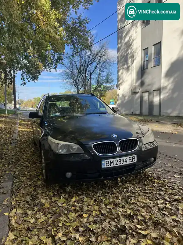 BMW 5 Series 2006, фото з оголошення 2 з 21, VIN WBANJ31020CP87354