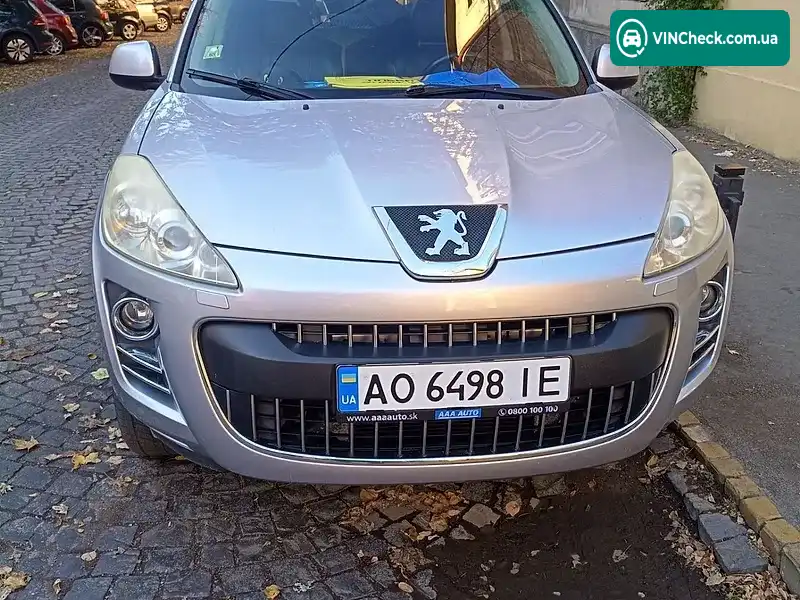 Peugeot 4007 2007, фото з оголошення 1 з 7, VIN VF3VV4HNH8U905537