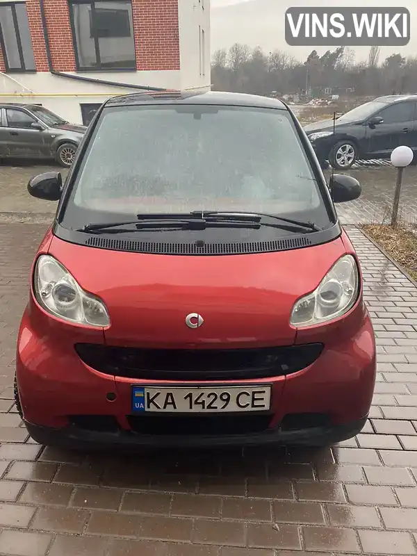 Smart Fortwo 2009, фото з оголошення 2 з 14, VIN WME4513341K320038