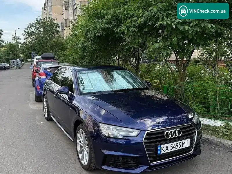 Audi A4 2019, фото з оголошення 2 з 11, VIN WAUENAF46KN014463