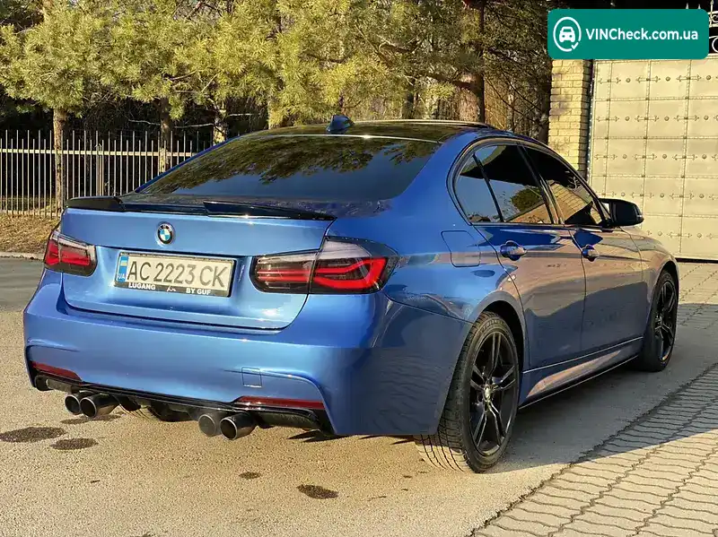 BMW 3 Series 2012, фото з оголошення 1 з 20, VIN WBA3B3C57DF537237