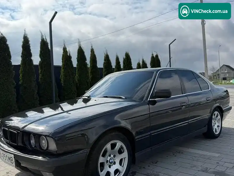 BMW 5 Series 1995, фото з оголошення 1 з 20, VIN WBAHB51000GH14551