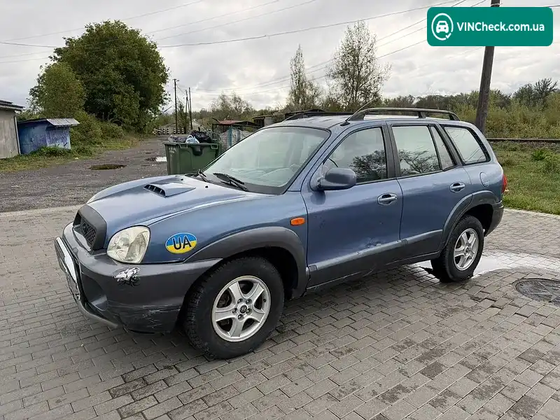Hyundai Santa FE 2002, фото з оголошення 1 з 20, VIN KMHSC81VP2U286547