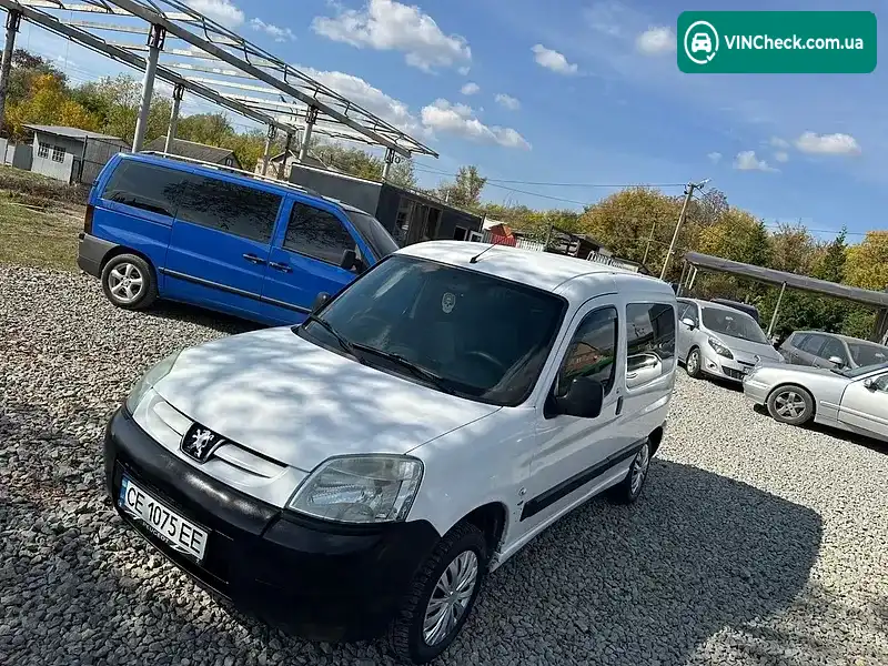 Peugeot Partner 2007, фото з оголошення 1 з 20, VIN VF3GB9HWC96220398