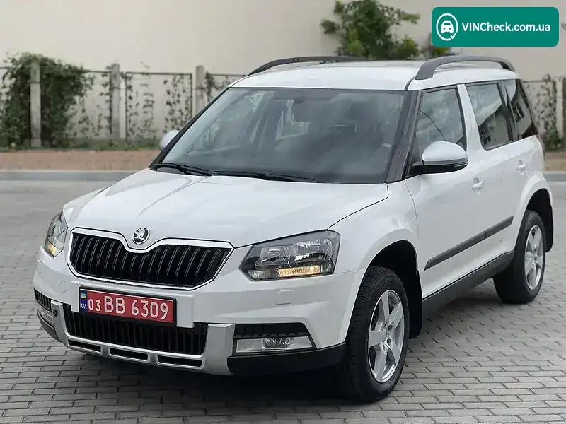 Skoda Yeti 2016, фото з оголошення 1 з 20, VIN TMBLC75LXG6058270