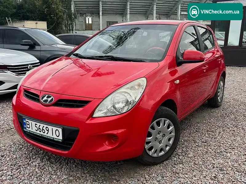 Hyundai i20 2010, фото з оголошення 1 з 20, VIN MALBB51CBAM173932
