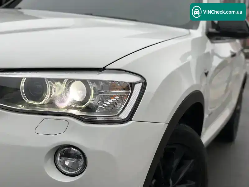 BMW X3 2017, фото з оголошення 2 з 20, VIN 5UXWZ7C35H0X40684