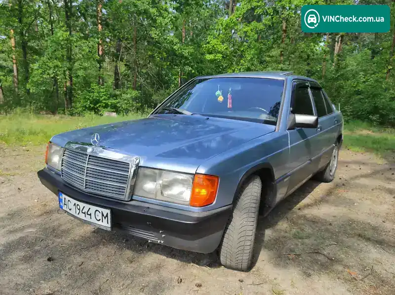 Mercedes-Benz 190 1987, фото з оголошення 1 з 18, VIN WDB2011221F387033