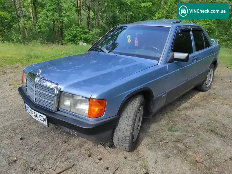 Mercedes-Benz 190 1987, фото з оголошення 2 з 18, VIN WDB2011221F387033