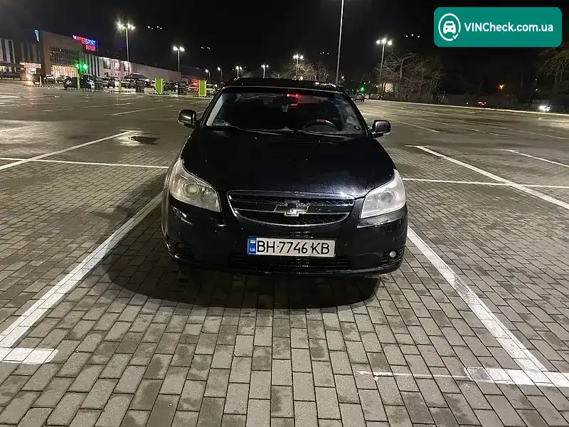 Chevrolet Epica 2009, фото з оголошення 1 з 8, VIN Y6DLF69KE9B156268