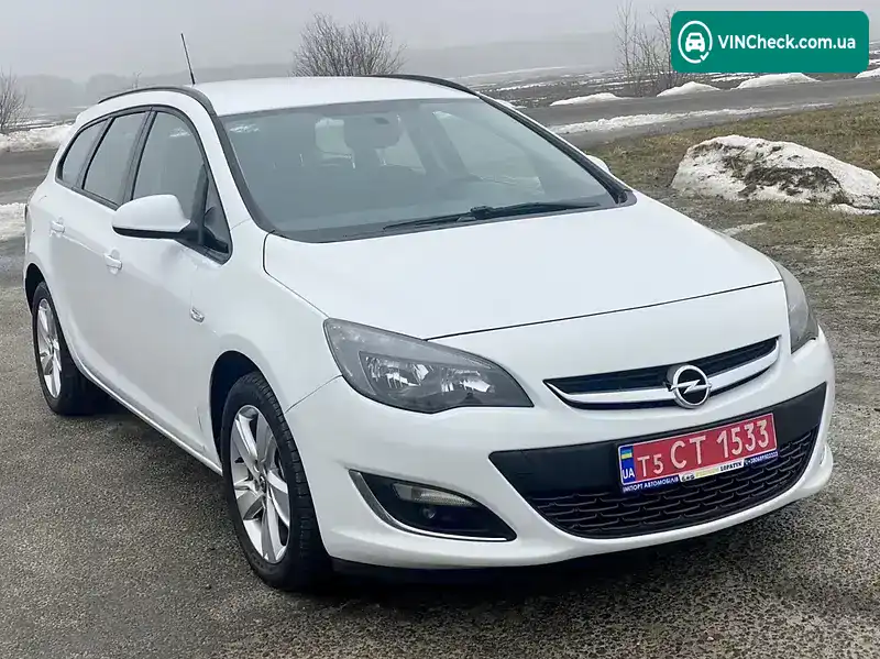 Opel Astra 2013, фото з оголошення 1 з 20, VIN W0LPD8EK6D8000540