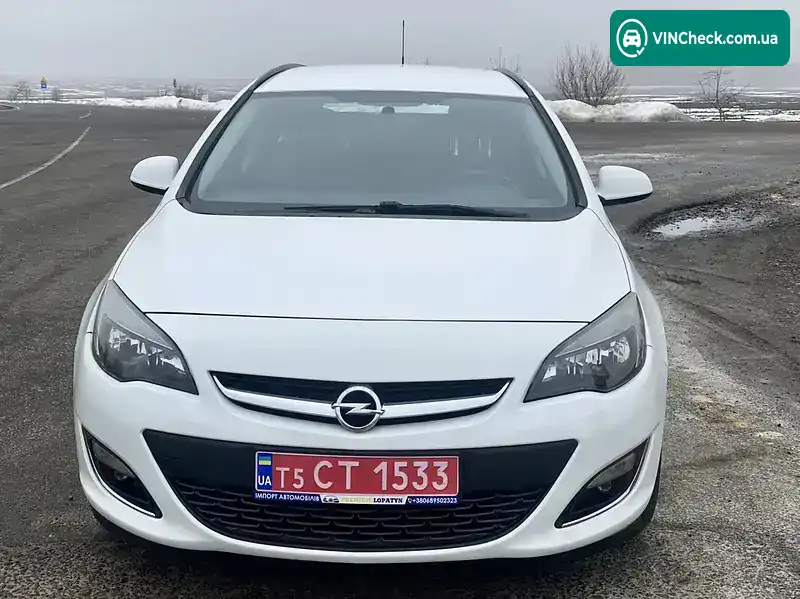 Opel Astra 2013, фото з оголошення 2 з 20, VIN W0LPD8EK6D8000540