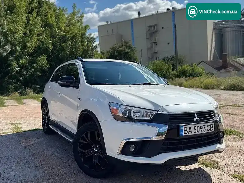 Mitsubishi ASX 2017, фото з оголошення 1 з 11, VIN JA4AR3AU4HZ037003