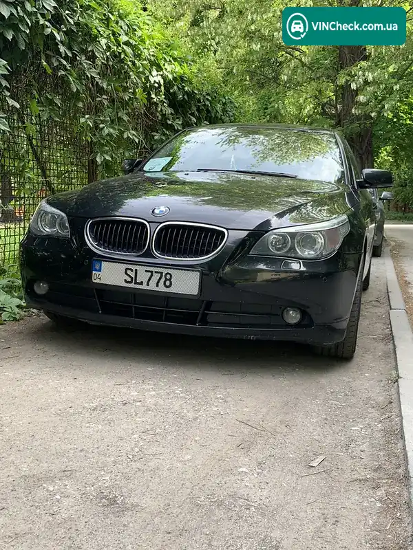 BMW 5 Series 2005, фото з оголошення 1 з 7, VIN WBANA31010B918134