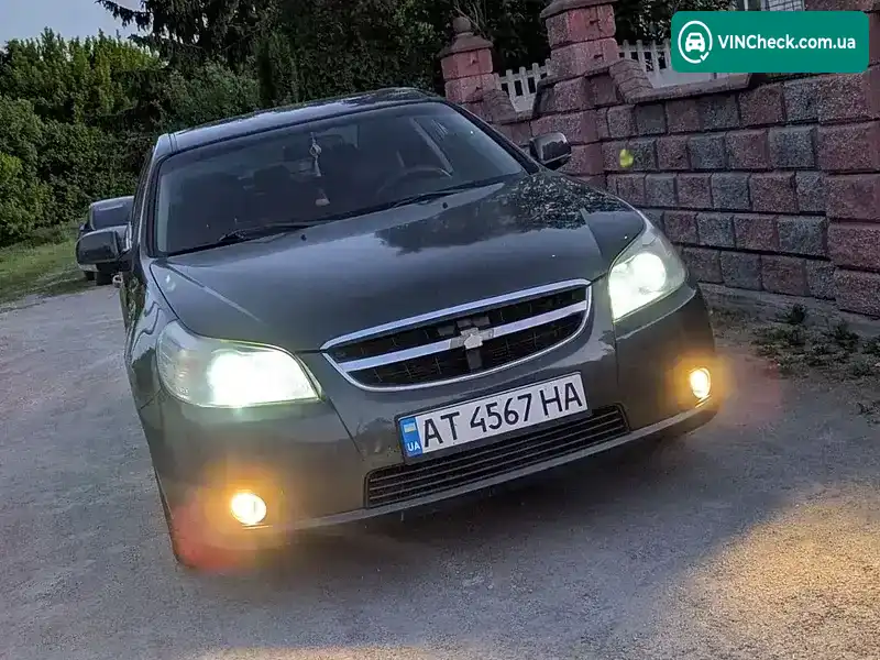Chevrolet Epica 2007, фото з оголошення 1 з 8, VIN Y6DLA69LE7B093149