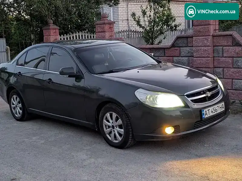 Chevrolet Epica 2007, фото з оголошення 2 з 8, VIN Y6DLA69LE7B093149