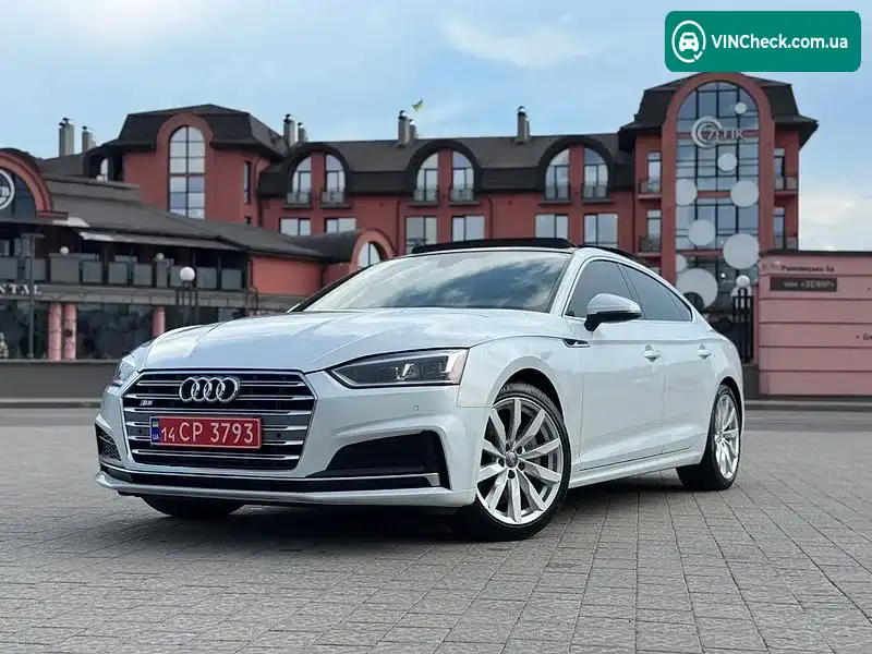 Audi A5 Sportback 2018, фото з оголошення 2 з 20, VIN WAUBNCF56JA092528
