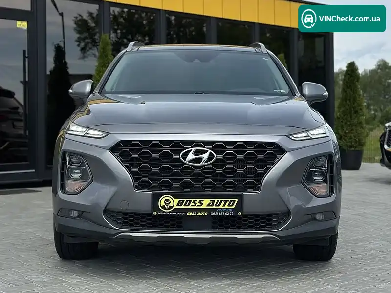 Hyundai Santa FE 2019, фото з оголошення 2 з 20, VIN 5NMS5CAA6KH023076