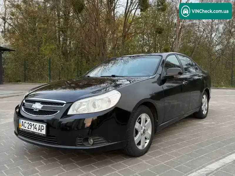 Chevrolet Epica 2008, фото з оголошення 1 з 11, VIN KL1LA69LE8B129396
