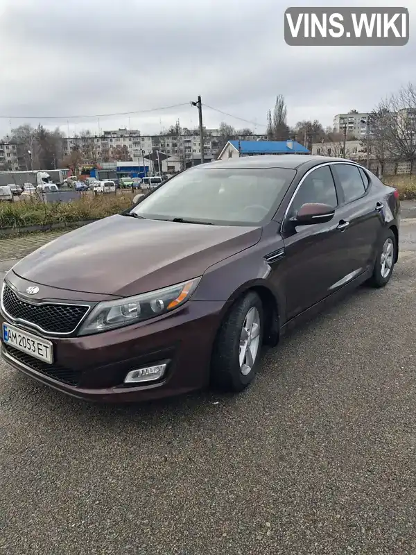 Kia Optima 2013, фото з оголошення 1 з 10, VIN 5XXGM4A7XEG288685