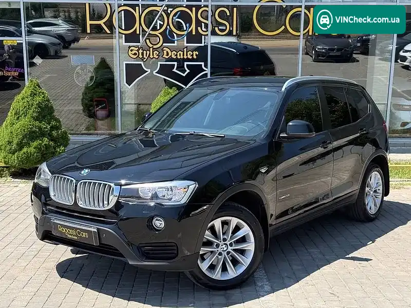 BMW X3 2017, фото з оголошення 1 з 10, VIN 5UXWZ7C30H0V94615