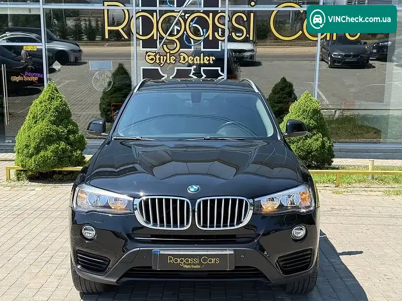 BMW X3 2017, фото з оголошення 2 з 10, VIN 5UXWZ7C30H0V94615