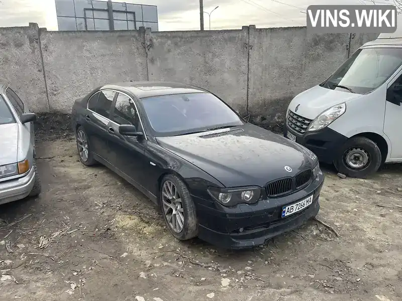 BMW 7 Series 2002, фото з оголошення 2 з 16, VIN WBAGL61070DM52055