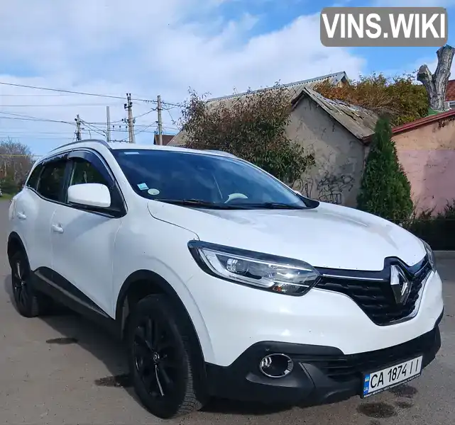 Renault Kadjar 2016, фото з оголошення 1 з 6, VIN VF1RFE00156697569