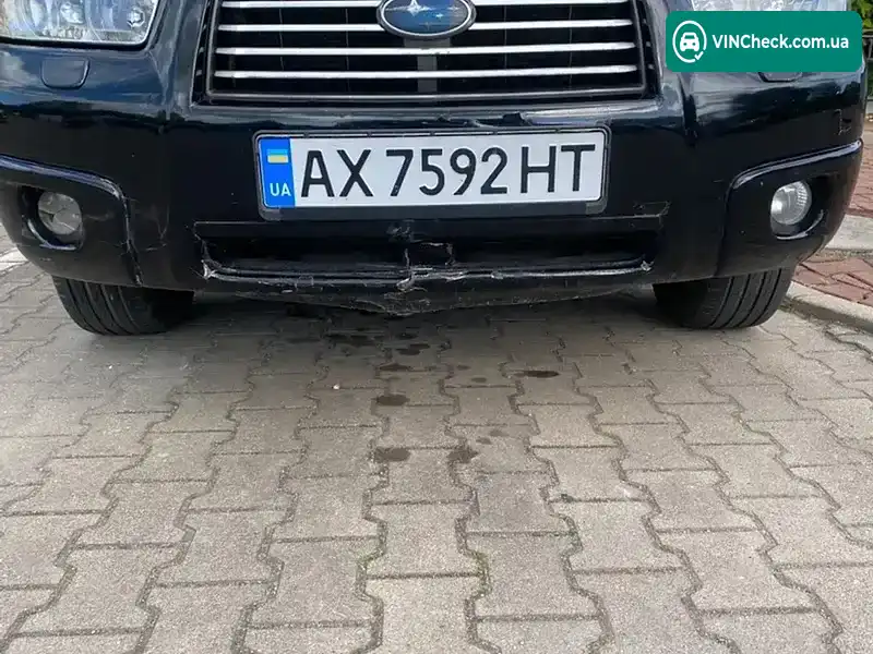 Subaru Forester 2006, фото з оголошення 2 з 9, VIN JF1SG5LE56G078235