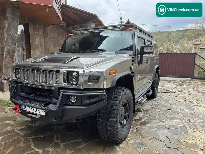 Hummer H2 2008, фото з оголошення 1 з 20, VIN 5GRGN23858H103763