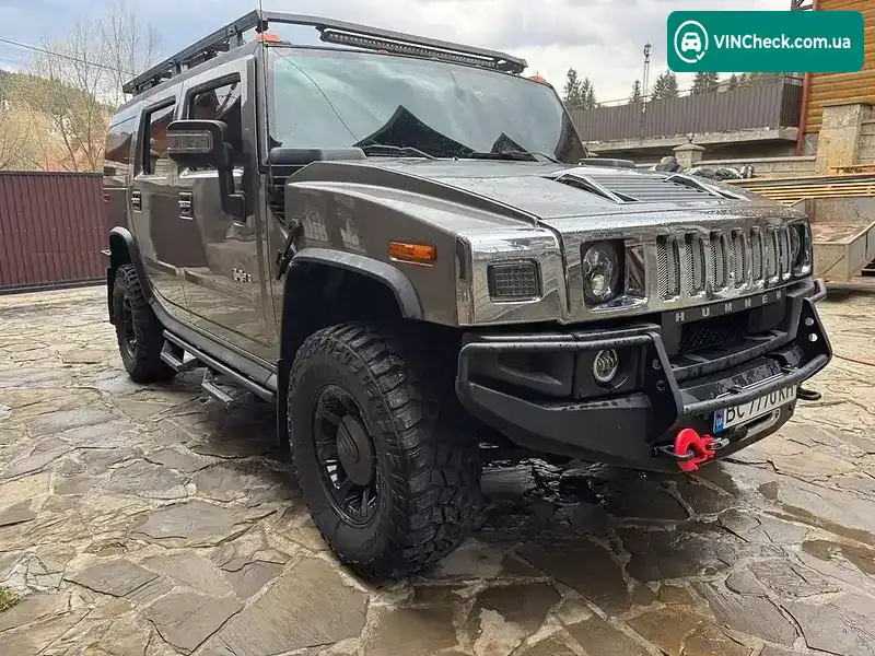 Hummer H2 2008, фото з оголошення 2 з 20, VIN 5GRGN23858H103763