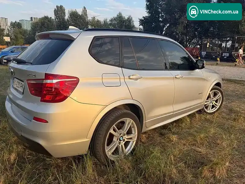 BMW X3 2013, фото з оголошення 2 з 20, VIN 5UXWX9C52E0D14761