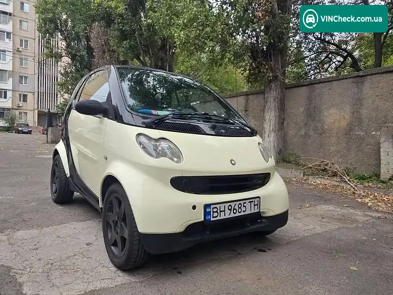 Smart Fortwo 2004, фото з оголошення 1 з 15, VIN WME4503301J162489