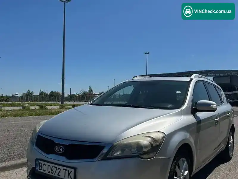 Kia Ceed 2011, фото з оголошення 1 з 8, VIN U5YHC816BBL186287