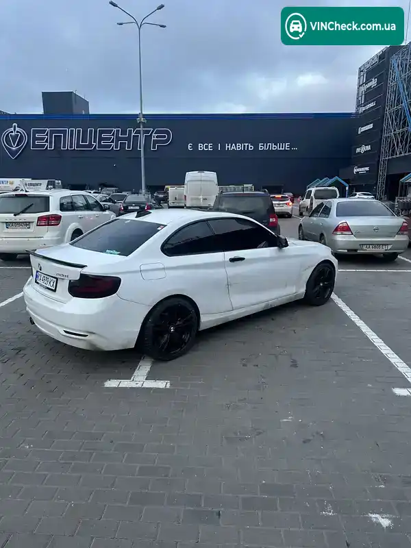 BMW 2 Series 2014, фото з оголошення 2 з 7, VIN WBA1F5C58FV256595