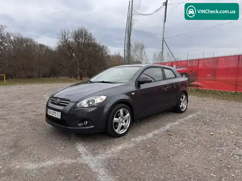 Kia Ceed 2009, фото з оголошення 1 з 6, VIN Y6DFF23229L042657