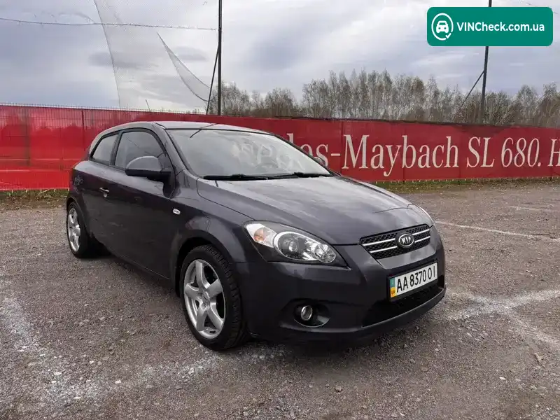 Kia Ceed 2009, фото з оголошення 2 з 6, VIN Y6DFF23229L042657