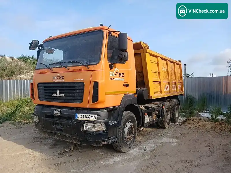 МАЗ 6501C5 2020, фото з оголошення 2 з 17, VIN Y3M6501C5L0000621