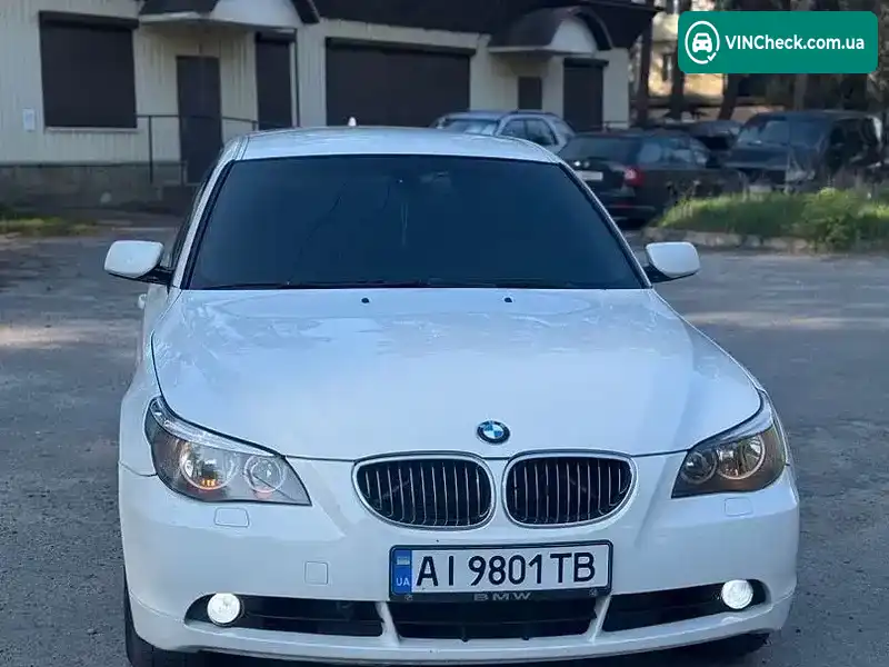 BMW 5 Series 2006, фото з оголошення 1 з 12, VIN WBANJ31060CP87261