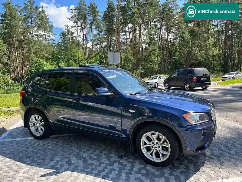 BMW X3 2012, фото з оголошення 2 з 20, VIN 5UXWX9C57D0A31108
