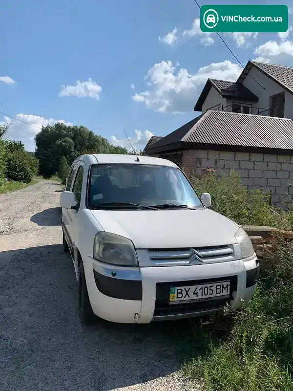 Citroen Berlingo 2008, фото з оголошення 1 з 11, VIN VF7GJKFWC8J094506