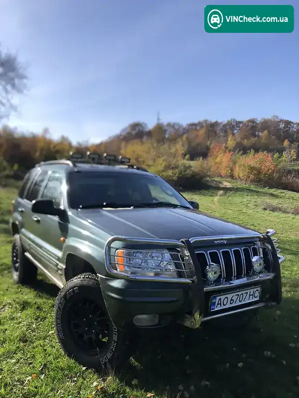 Jeep Grand Cherokee 2002, фото з оголошення 1 з 19, VIN 1J8GWE8212Y126476