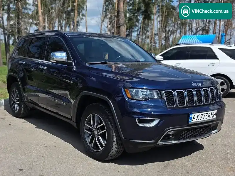 Jeep Grand Cherokee 2017, фото з оголошення 1 з 12, VIN 1C4RJFBT7HC816115