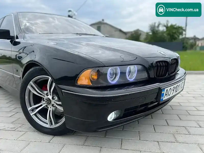 BMW 5 Series 2001, фото з оголошення 2 з 20, VIN WBADL01090GY08875