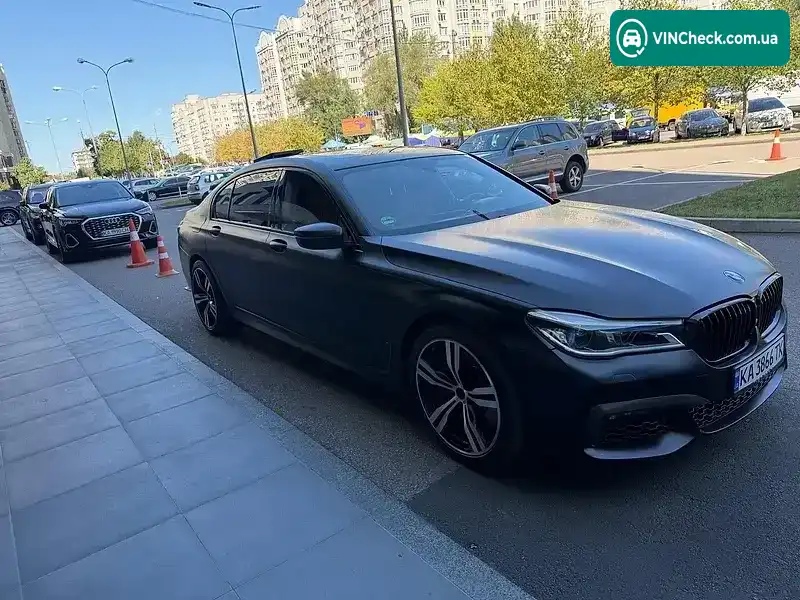 BMW 7 Series 2017, фото з оголошення 2 з 12, VIN WBA7F21010G781672